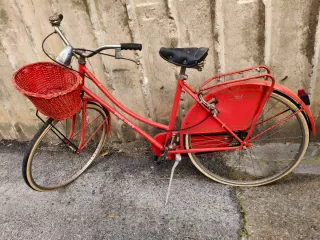 Bicicletta Donna Vintage Old Line Rossa