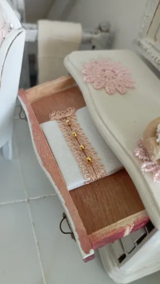 Camicia Vittoriana 1:12 Sabbia e Oro