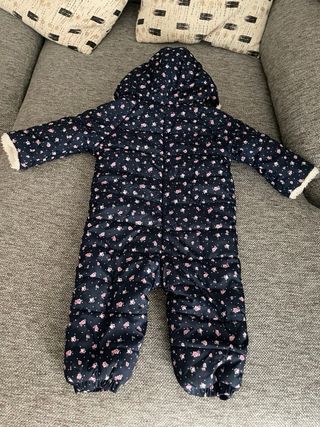 Buzo de invierno para bebé T86 Color azul