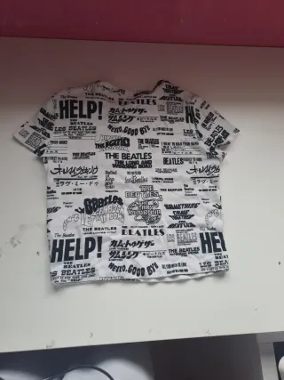 Camiseta H&M The Beatles Talla XS