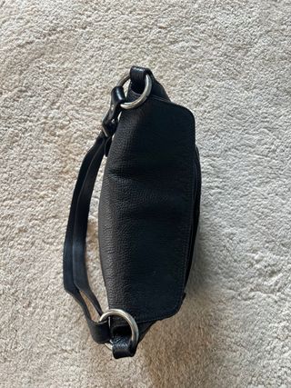 Borsa Furla Hobo Vintage Vera Pelle Nera