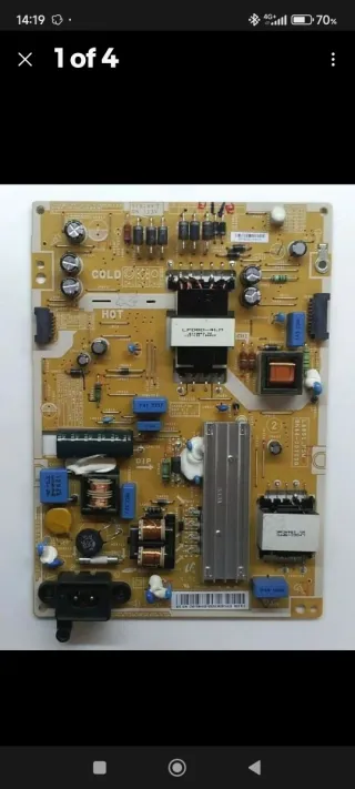 Piezas TV Samsung UE40J6200 - Pantalla Rota