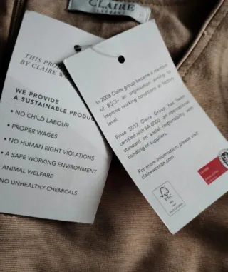 Vestido beige manga 3/4