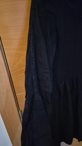 Vestido negro 3/4 IKKS