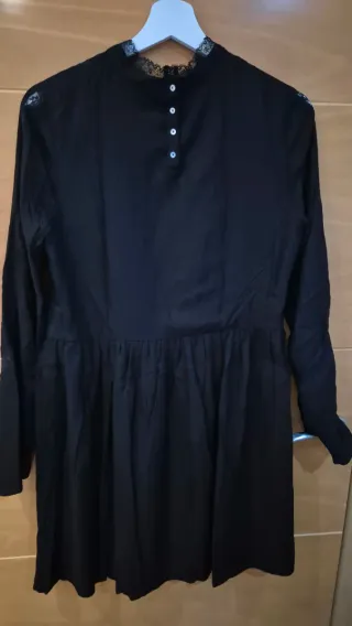 Vestido negro 3/4 IKKS