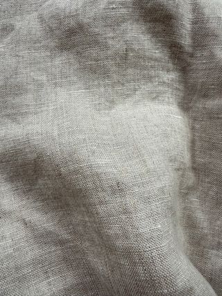 Camisa 100% lino Mango Talla S o m de mujer. Beige