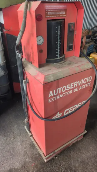 Máquina Extractor de Aceite CEPSA Autoservicio