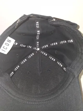 Cappello ICON Dsquared2 taglia unica nero