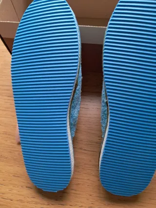 Zapatillas Salemerá Azul Talla 38