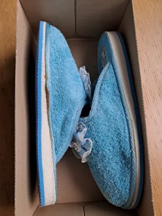 Zapatillas Salemerá Azul Talla 38