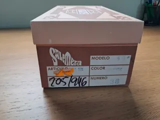 Zapatillas Salemerá Azul Talla 38