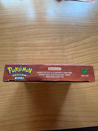 Pokémon Rubí original completo🇪🇸