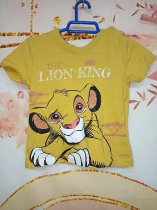 Camiseta Disney El Rey León 6-9 meses