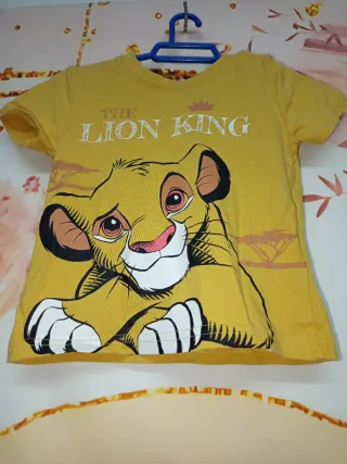 Camiseta Disney El Rey León 6-9 meses