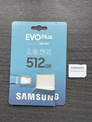 Tarjeta MicroSD Samsung EVO Plus 512GB