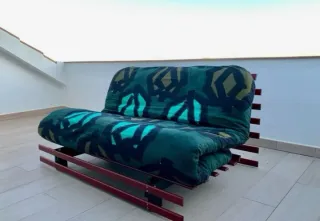 Sofá Cama y colchon doble Futón
