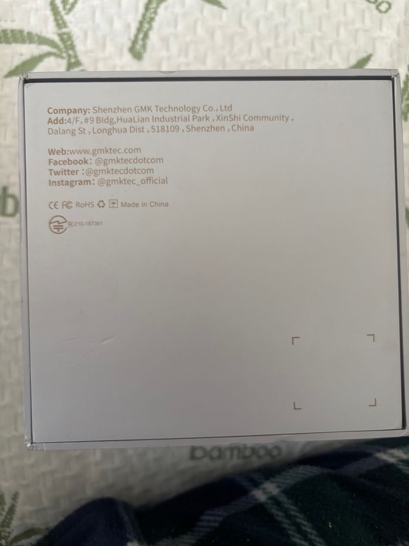 Mini PC GMKtec NucBox G3 16GB RAM 512GB SSD afbeelding 2