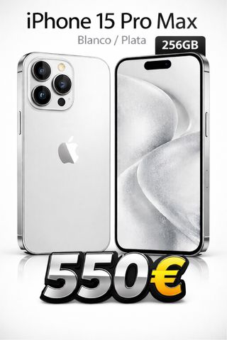 iPhone 15 Pro Max 256GB Bianco/Argento