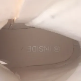 Botas militares Inside beige/blanco mujer