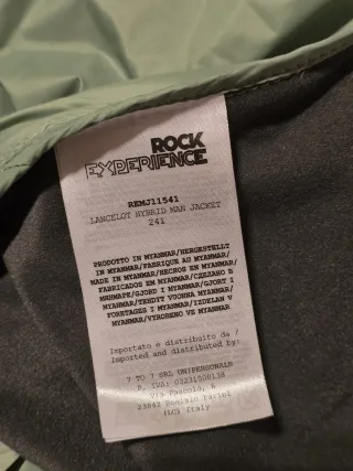 CHAQUETA HOMBRE ROCK EXPERIENCIE.T-XXL.CON ETIQUET