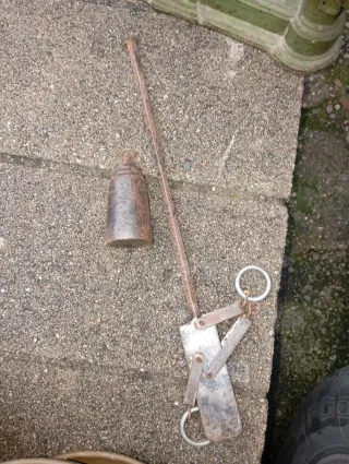 2 Balanzas antiguas de latón