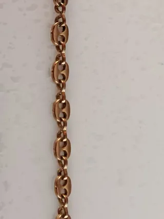 Pulsera bañada en oro