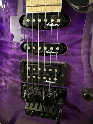 Jackson JS34Q Dinky DKAM Purple