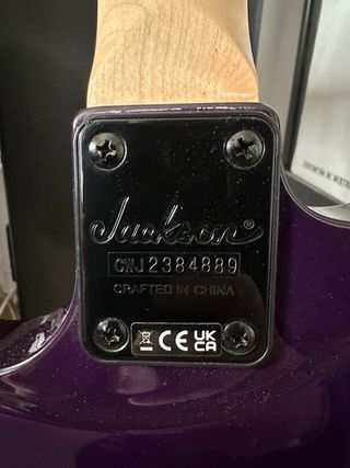 Jackson JS34Q Dinky DKAM Purple