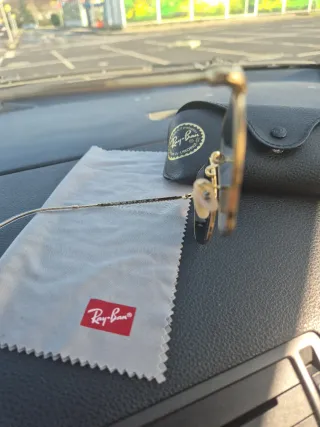 Gafas Ray Ban Hexagonal Doradas