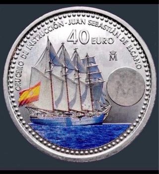 2 Monedas Plata Princesa Leonor 40€ 2025
