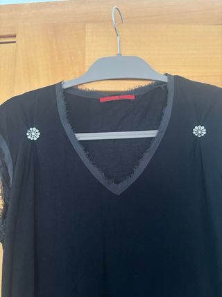 Top Carolina Herrera Negro