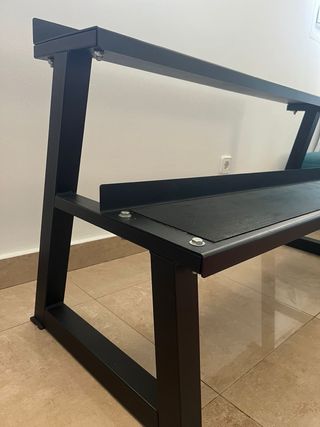 Banca de pesas de 2 niveles