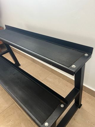 Banca de pesas de 2 niveles