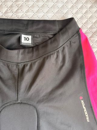 Culotte Ciclismo Negro y Rosa Muddyfox