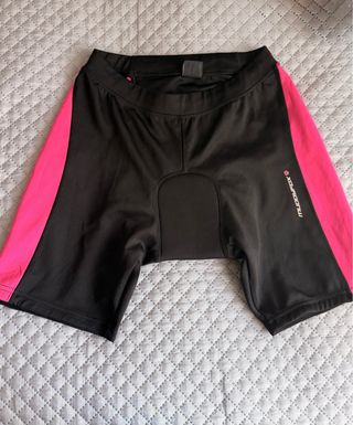 Culotte Ciclismo Negro y Rosa Muddyfox
