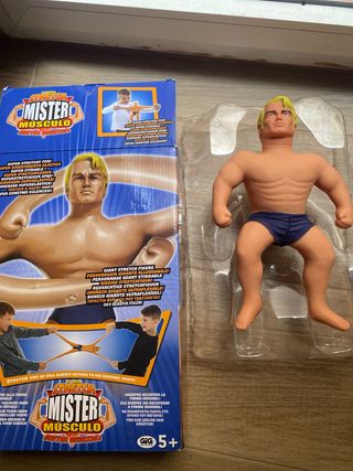Stretch Armstrong XL muñeco antiguo