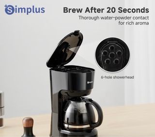 Cafetera Goteo Simplus Auto Drip Stop
