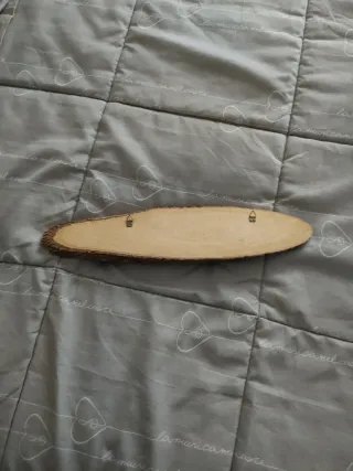 Appendino in legno con pittura cascata