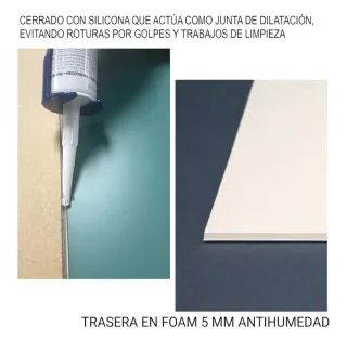 Espejo de Pared 63x163cm Marco Dorado