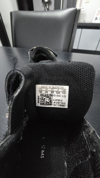 Sapatilhas Adidas Menino Pretas Velcro