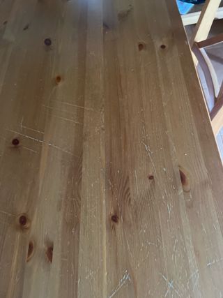 Mesa comedor y 8 sillas madera