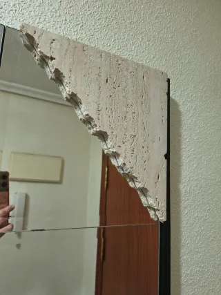 Recibidor Entrada Piedra Mármol y Cristal