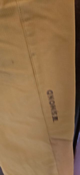 Pantalón de escalada marrón/naranja