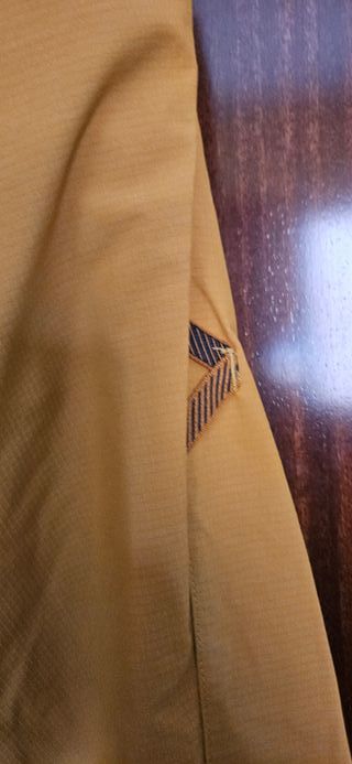 Pantalón de escalada marrón/naranja