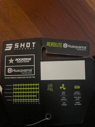 Guantes Motocross Shot Race Gear Talla M