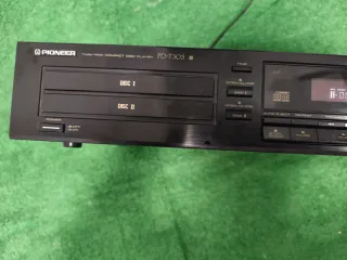 Reproductor CD Pioneer PD-T303 Negro