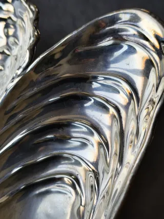 Antipastiera inglese pesce decò EPNS