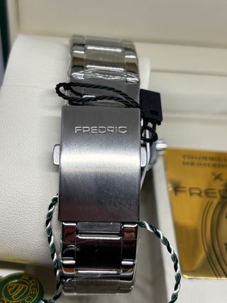 Orologio Fredric Automatico Verde Argento