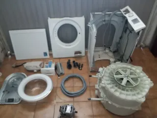 Lavadora Samsung Ecobubble Desmontada WF80F5EDW2W/