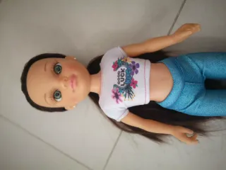 Nancy con su caballo